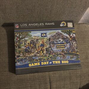 Rams Puzzle 500 pieces game Day At The Zoo New Sealed
